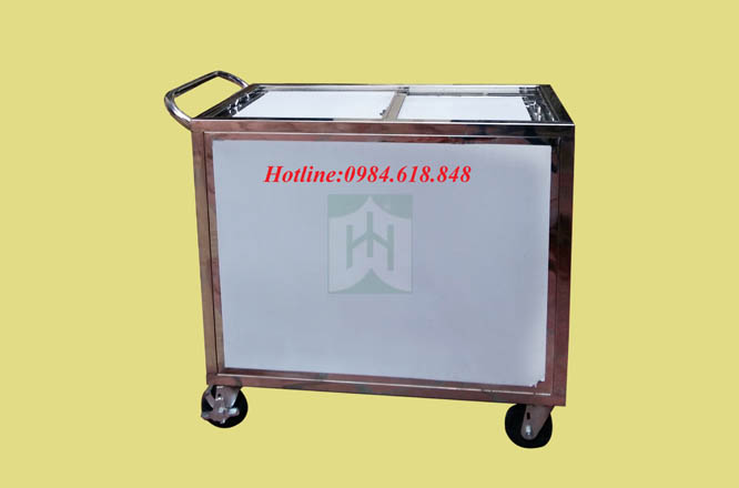 Xe đẩy quần áo bệnh nhân inox model:XI 485